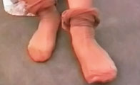 Blonde Curled Toes  - [attribute.fwfetishes4] Videos